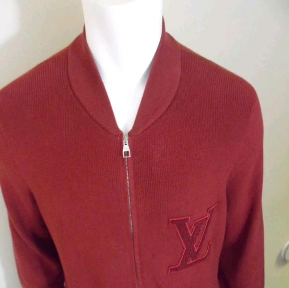 Louis Vuitton Mens Zip Up Sweater - Picture 3 of 8